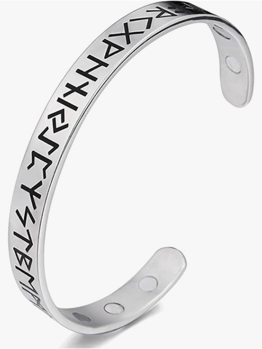 Viking Rune Bangle Bracelet
